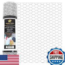 Chicken Wire 24"x150FT 2" Mesh 20GA Hot Dipped Galvanized Poultry Garden Fence 0.42 per foot