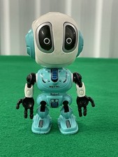 Ditto Voice Activated Mini Talking Robot Lights Sounds Die Cast Metal Body Toy