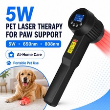 5W Powerful LLLT Laser Therapy for Pain 808nm 650nm Red Light Physiotherapy Pets