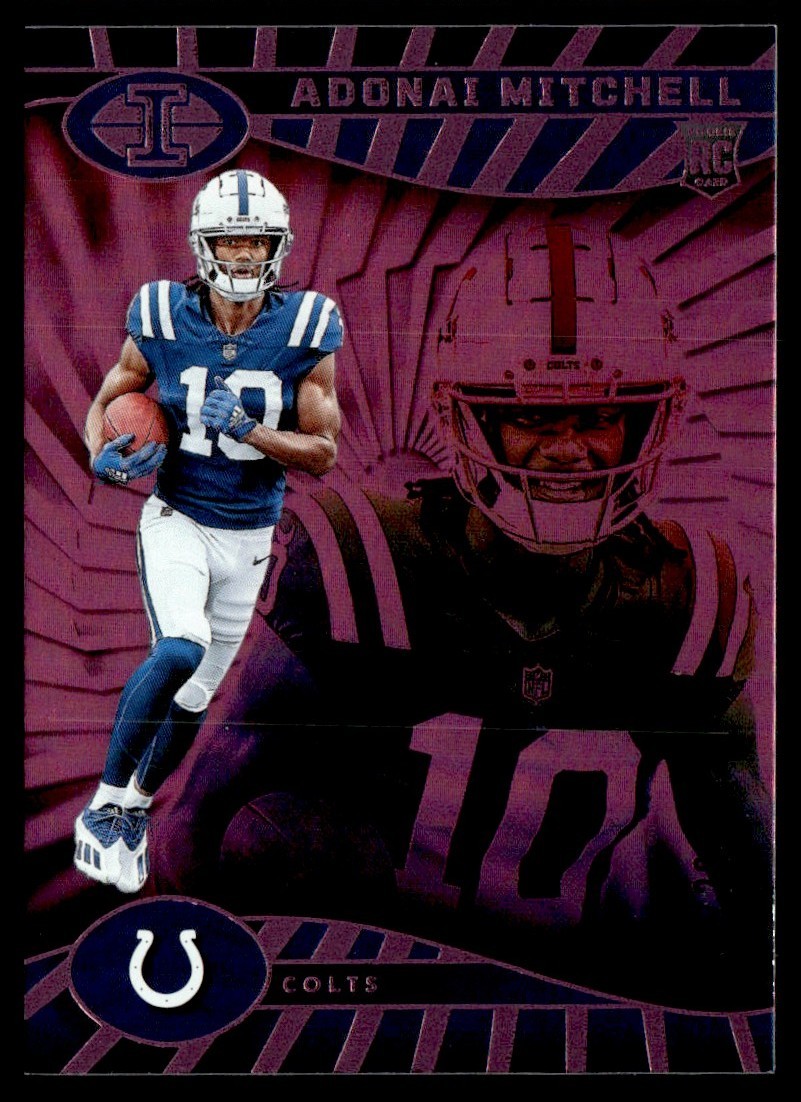 2024 Panini Illusions Pink Adonai Mitchell 139/299 #36