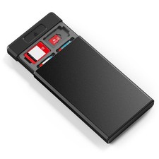 Switch Game Card Case 20 Games 20 SD Cards Metal Storage Holder