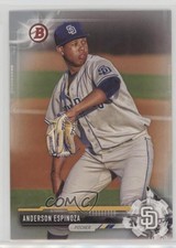 2017 Bowman Prospects Silver 200/499 Anderson Espinoza #BP54 0l2