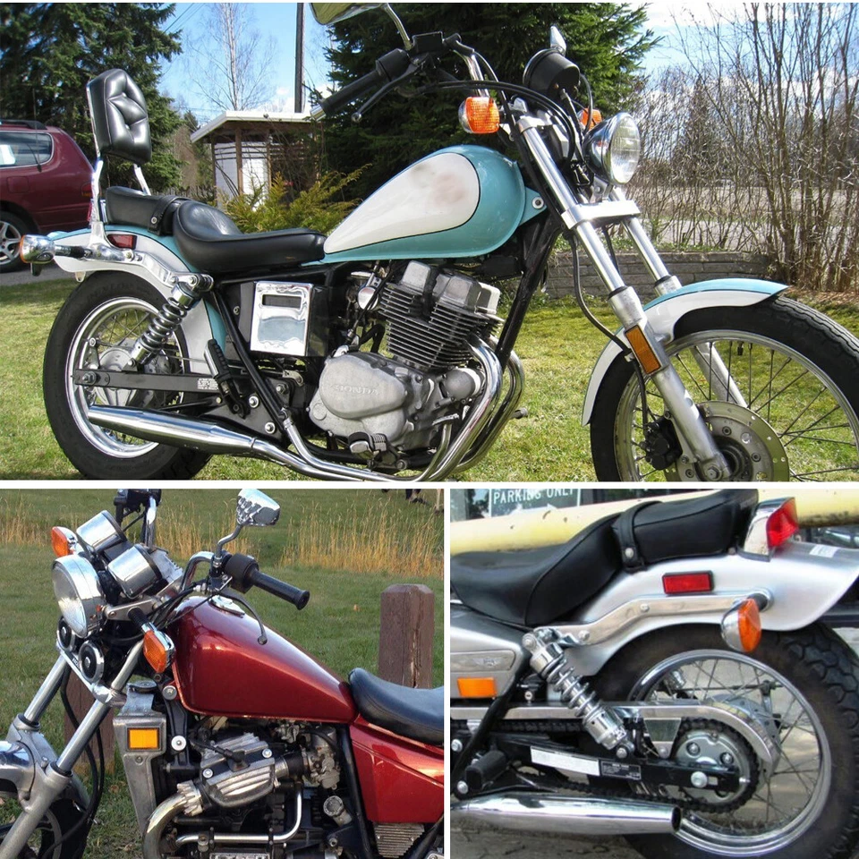 Par de intermitentes traseros para Honda V45Magna VF750C VF700C Foto 4 de 4