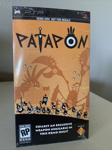BRAND NEW Factory SEALED PSP Patapon PlayStation Demo Disc W/Exclusive Weapon - Picture 3 of 13
