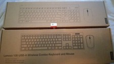 Lenovo Select Storm Grey Lenovo 100 USB-A Wireless Keyboard Mouse Combo -NEW