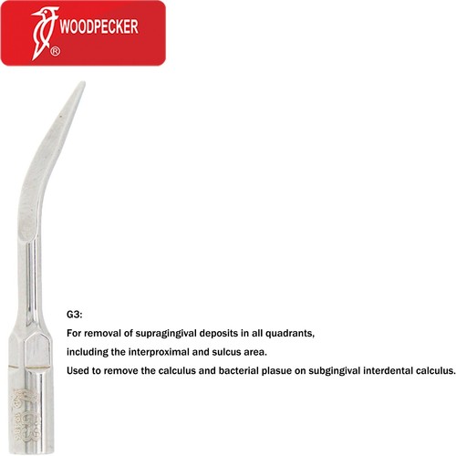 Woodpecker Dental Ultrasonic Piezo Scaler Perio Tips G1 G2 G3 G4 P1 Fit EMS - Picture 41 of 74