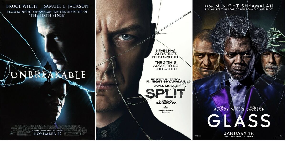 kompensation shuffle Afdeling Eastrail 177 Movie Poster Trilogy | Unbreakable / Split / Glass | Set of 3 | NEW | eBay kompensation shuffle Afdeling Eastrail 177 Movie Poster Trilogy | Unbreakable / Split / Glass | Set of 3 | NEW | eBay