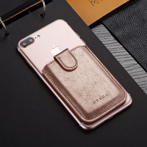 Universal Adhesive Pocket Stick On Back Wallet 5 Cards Holder Case Fr Cell Phone - Picture 13 of 27