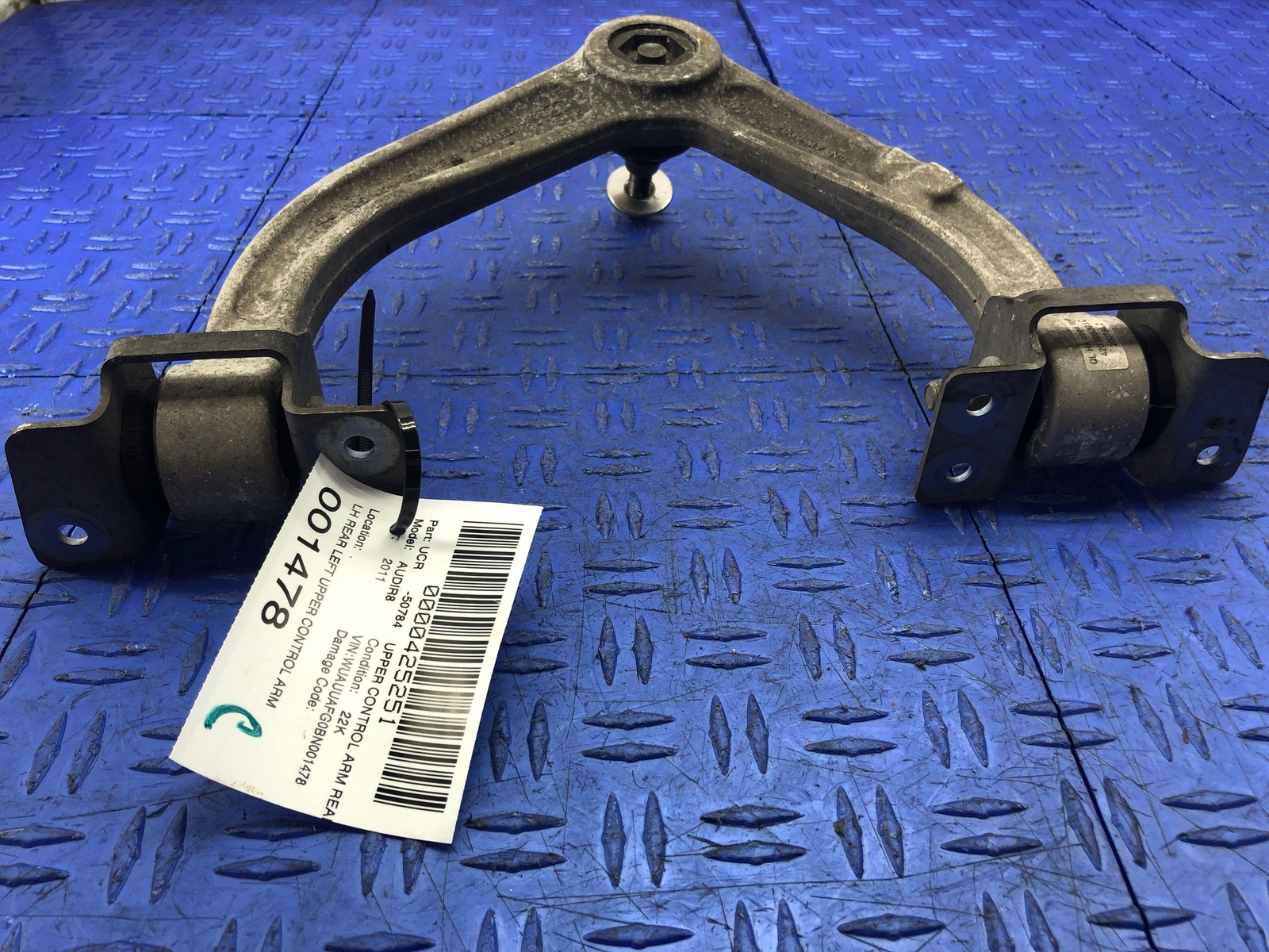 2008-2015 AUDI R8 REAR LEFT UPPER CONTROL ARM OEM