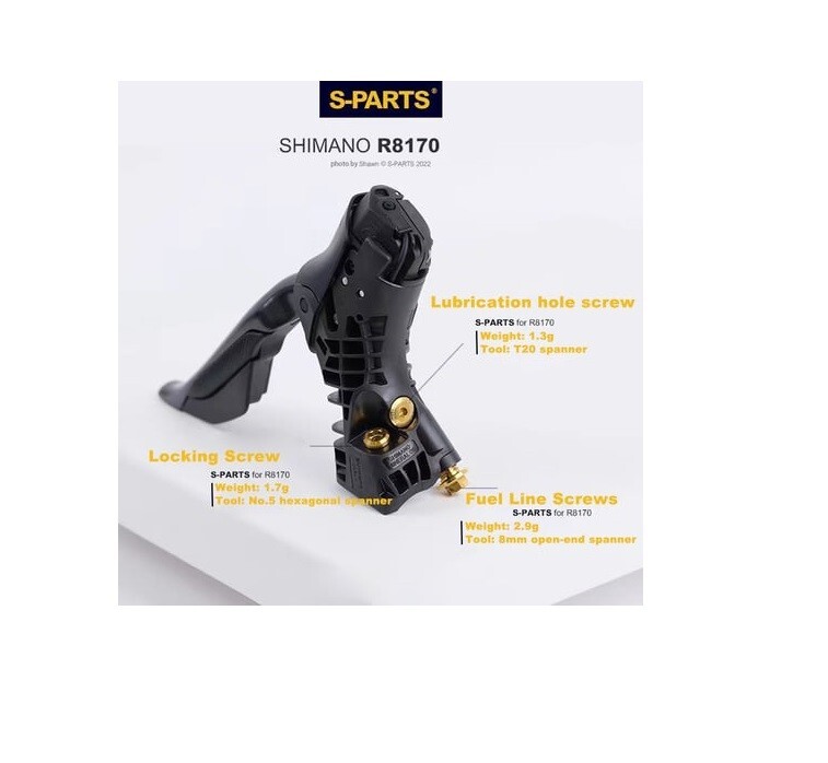 S-Parts Shimano Ultegra Di2 R8170 12Speed Titanium Screw S-Parts Shimano Ultegra Di2 R8170 12Speed Titanium Screw