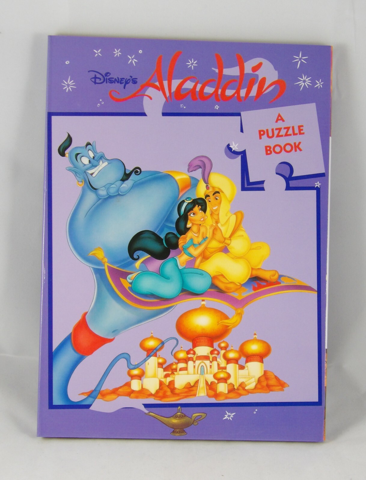Aladdin Disney Puzzle Book 4 Puzzles New 1993 Hardcover EBay aladdin-disney-puzzle-book-4-puzzles-new-1993-hardcover-ebay
