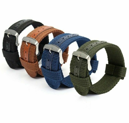 Bracelet En Nylon Tressé 22mm 20mm Pour Samsung Watch 3/4 Active 2 Huawei Watch 3/gt Bracelet