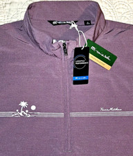 NEW TRAVIS MATHEW, MENS SIZE XL, SURPRISE 1/4-ZIP⛳️PULLOVER🟣JACKET-MSRP $139.99