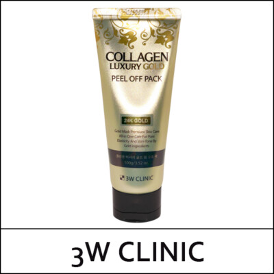 [3W Clinic] Collagen Luxury Gold Peel Off Pack 100g / Sweet Korea Cosmetic /2BL3