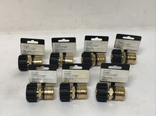 Lot Of 7 Power Care Pressure Washer 3/8  Quick Connect X M22 Connector AP31030