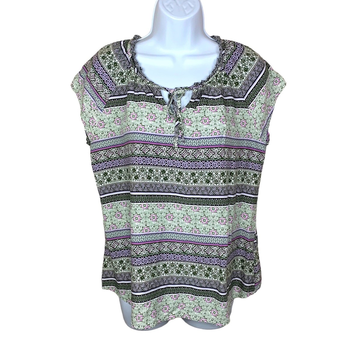 Chemise Femme Croft & Barrow Traveler - Taille S Olive - Excellente Occasion