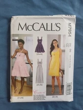 McCall's Ladies Special Occasion Dresses Pattern 7954 uncut Sizes 12-20