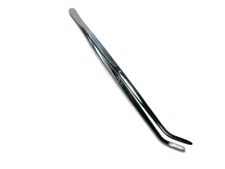 12" Curved Tip Retrieving Forceps Tweezers Guide Pin