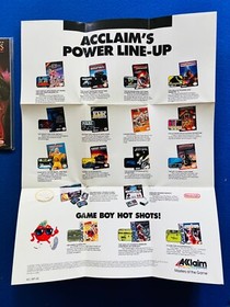 Swords & Serpents NES Nintendo Box Manual CIB Complete + Promo Insert POSTER