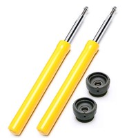 2X Sport StoßDÄMpfer Gasdruck VA + Domlager FÜR Audi 50, Derby, Polo 86C