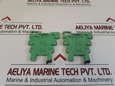 Lot of 7X Phoenix Contact 2966016 Relay Base PLC-BSC-24DC/21