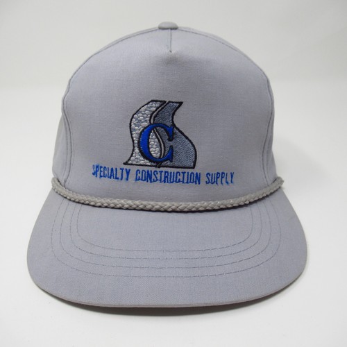 Specialty Construction Hat Yupoong Snapback C Logo Highway Gray Vintage Cap