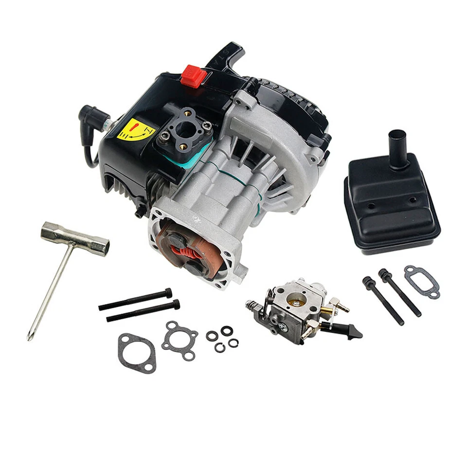 Motor FLMLF 30.5CC 2 tiempos 4 pernos con carburador para 1/5 HPI BAJA FG LOSI Foto 2 de 4