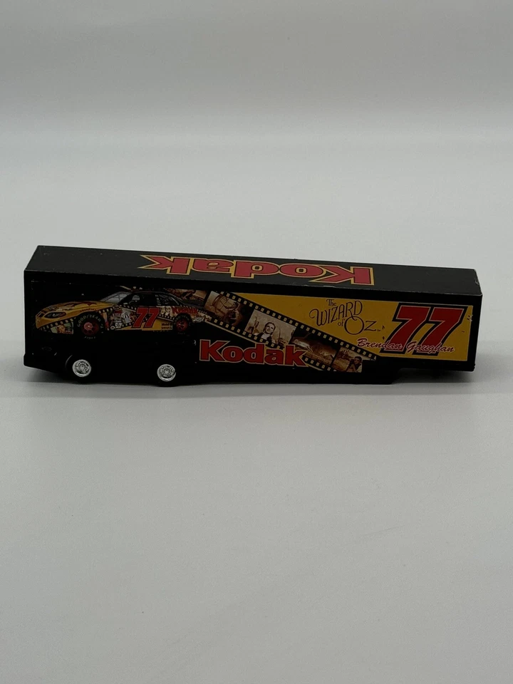 Vintage Wizard of Oz 77 Car Hailer Trailer Rig NASCAR Brendan  Ganghan VCTY - Image 3 of 4