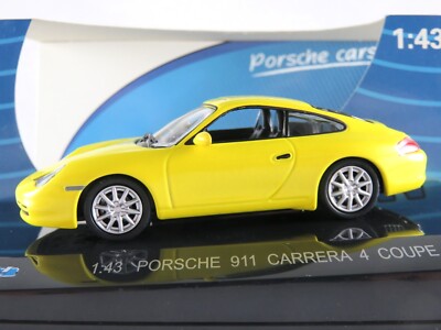 Bosiny / Collection711 671010 Porsche 911 Carrera 4 Coupé (2001) in gelb 1:43
