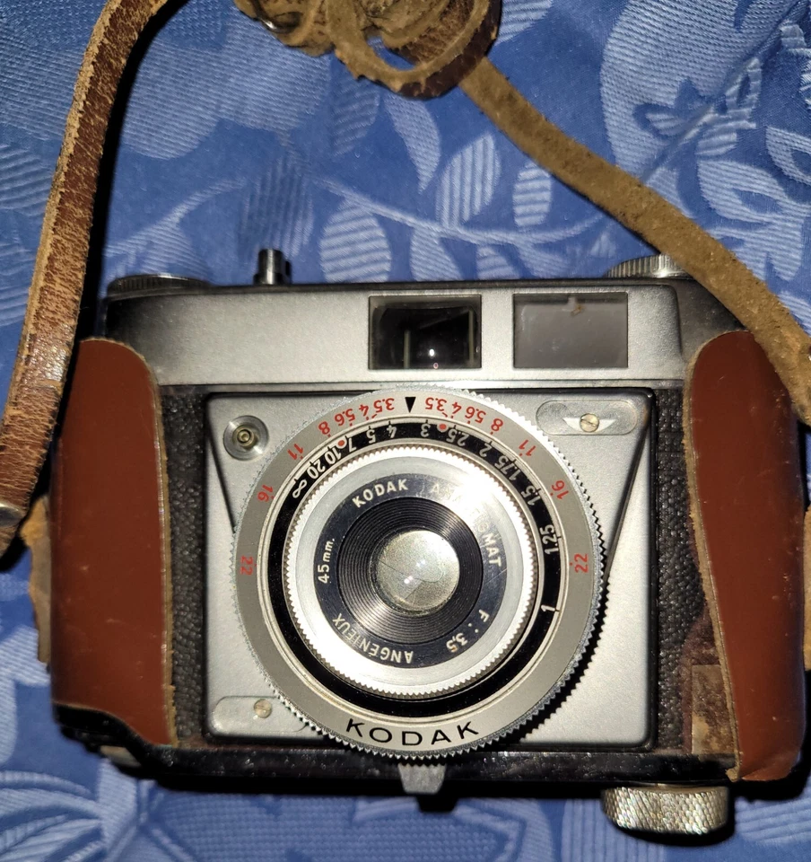 ANCIEN APPAREIL PHOTO KODAK ANGENIEUX ANASTIGMAT NON TESTER, - Photo 1/4