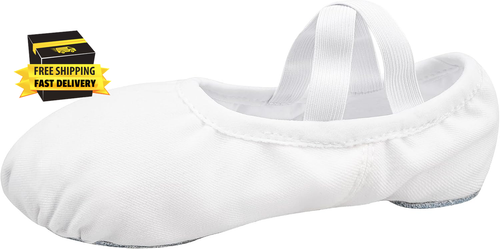 Women Ballet Shoes Highly Stretch Canvas Dance Slipper Yoga Shoes for Girls/Adul