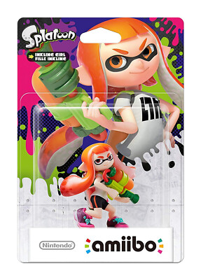 Amiibo Inkling Girl Splatoon (NEU & OVP!)