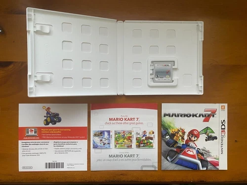 Mario Kart 7 (Nintendo 3DS) Complete CIB - Authentic and Tested