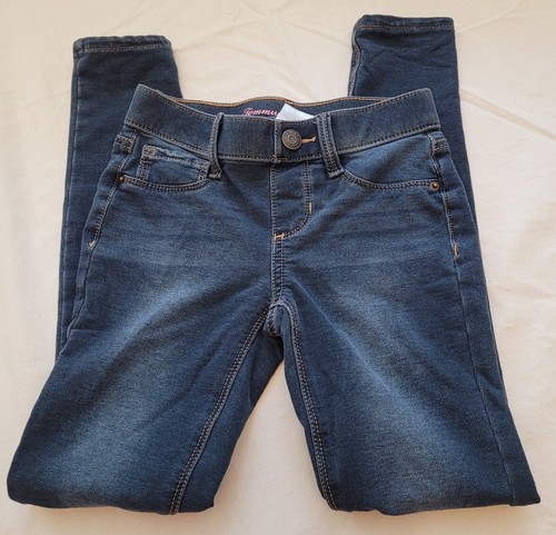 Tommy Bahama Girls Jeggings Jeans Blue Stretch Denim Skinny Leg Elastic Waist 8 - Picture 15 of 17