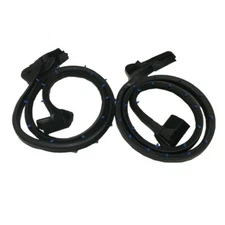 New Door Main L & R Weatherstrip Weather Strip Seal For 1990 - 1996 Corvette C4