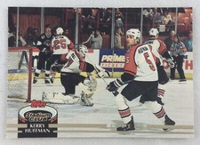 NHL 1992 Topps Stadium Club Hockey Card #381-Kerry Huffman, Quebec Nordiques