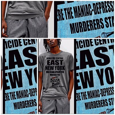 Hip Hop T-shirt NYC Jeru Brooklyn DJ Streetwear Vinyl record Underground Rap Tee