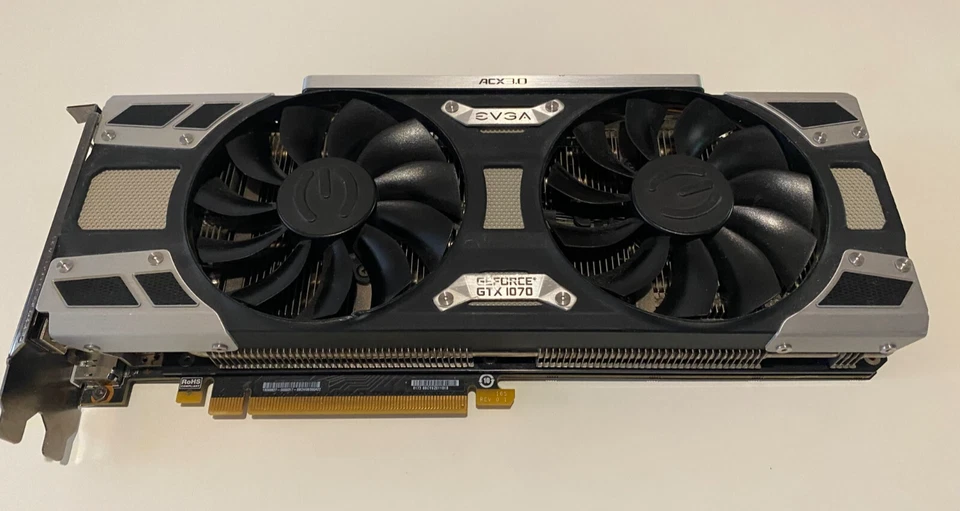 Carte graphique EVGA GeForce GTX 1070 SC 8GB GDDR5 (08G-P4-6173-KR) #W - Photo 1/4