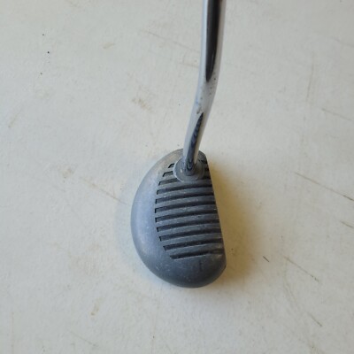 Vtg RAM Golf Zebra Putter White Right Hand Face Balanced Steel Shaft Golf Club