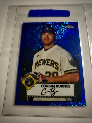 2021 Topps Chrome CORBIN BURNES #281 Refractor /199