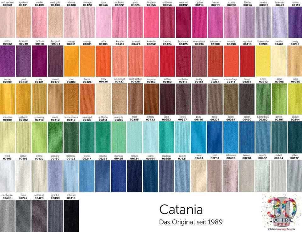 Schachenmayr Catania 50g | 100% Baumwolle | Stricken Häkeln Garn (47,80€/kg) - Bild 2 von 4