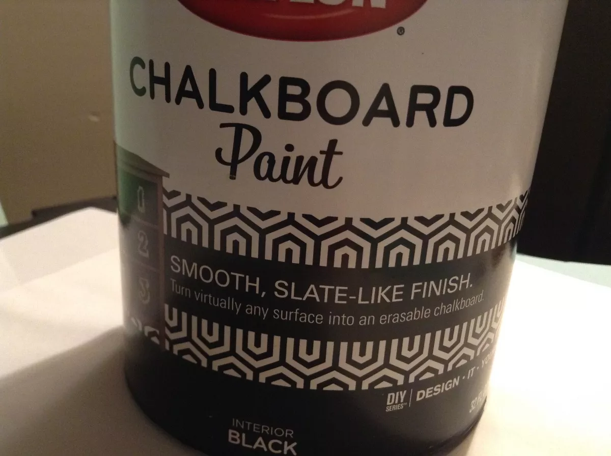 Chalk Board Paint QT Black