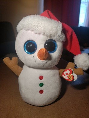 beanie boo scoops the snowman