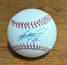 Signed Ivan Nova baseball w Cube. MLB hologram Official MLB ball (Selig) 47 insc