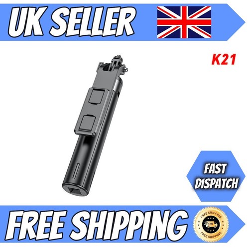 Selfie Stick Stativ mit Bluetooth Fernbedienung, ausziehbarer Handyhalter Univesal Neu - Bild 38 von 40