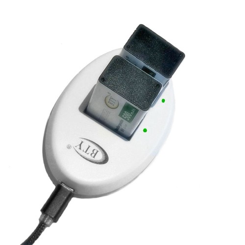 2 Slot Adapter Fast Charging Dock For 6F22 9V NI-MH Ni-CD Li-ion Batteries - Afbeelding 5 van 10