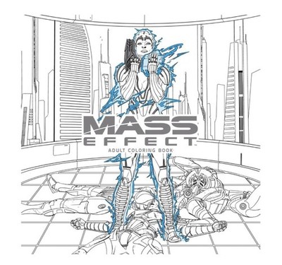 Mass Effect Adult Coloring Book