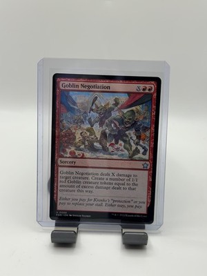 MTG, Goblin Negotiation $3 ORDER MIN 88 Foundations Regular