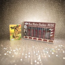 theBalm Meet Matt e Hughes 6 Mini Long Lasting Liquid Lipsticks Kit and Bronzer