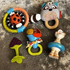 Skip Hop Baby Rattle Teether Toys 5